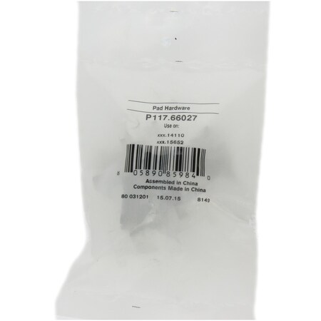 Centric Parts Centric 306.14110 Fleet Performance Brake Pads With Hardware 306.1411